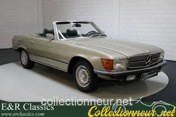 Mercedes-Benz 350SL cabriolet moteur V8 1972