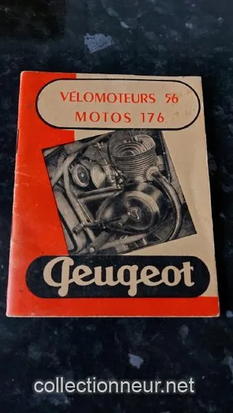 Notice pour vélomoteurs Peugeot 124 et 170 cm3