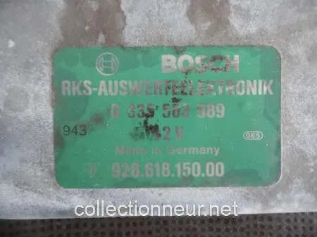 MODULE CONTROLE PRESSION PNEUS 92861815000 PORSCHE 928