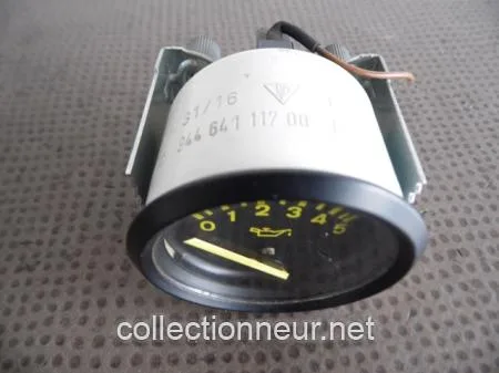 MANOMETRE PRESSION D’HUILE 94464111700 PORSCHE 944