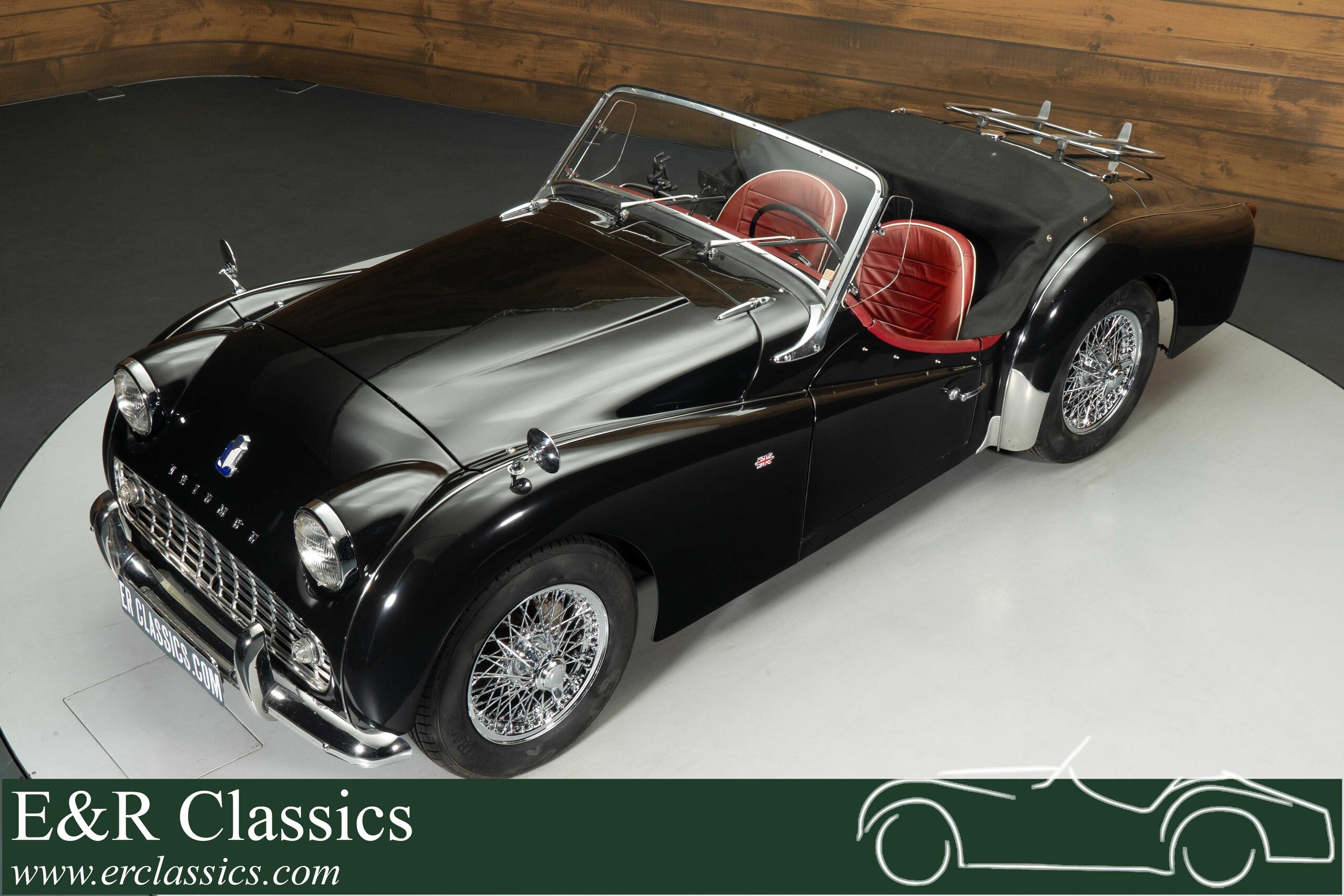 Triumph TR3A | Entièrement restaurée | Overdrive | 1961
