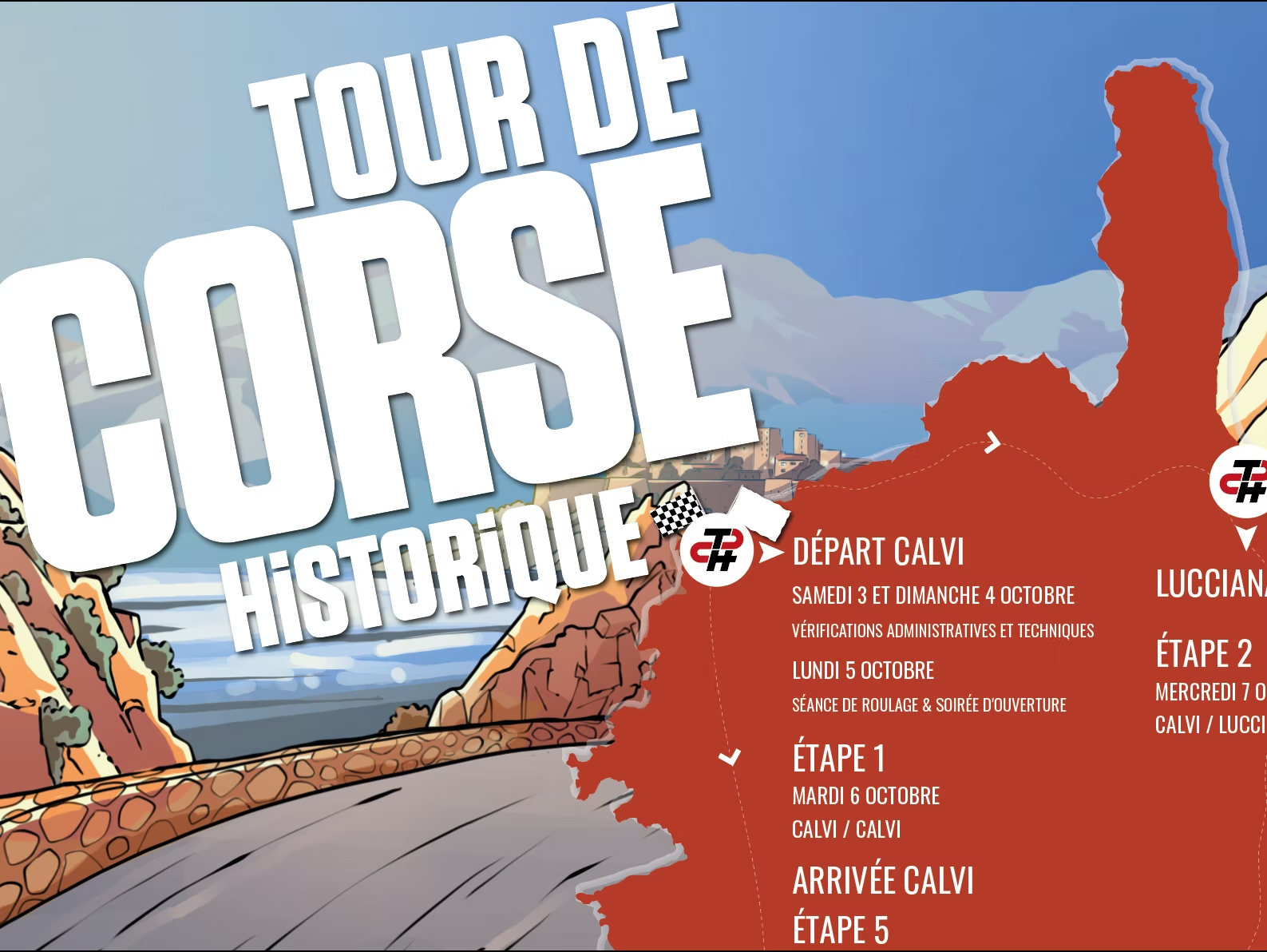 TOUR DE CORSE HISTORIQUE