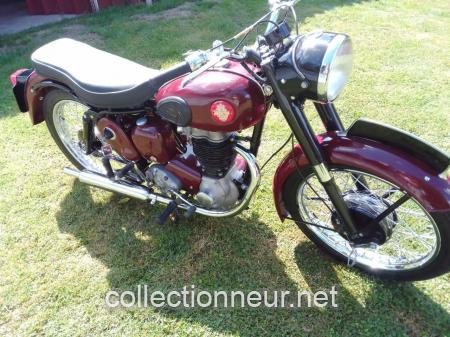 BSA 250 C11 de 1957