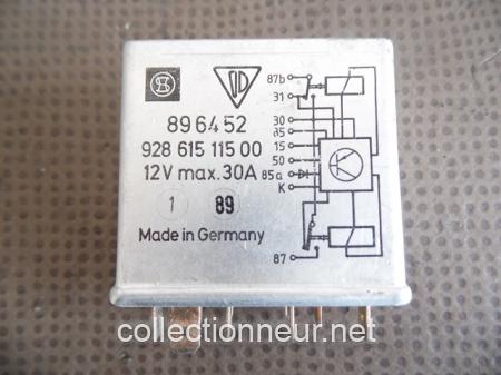 RELAIS DEGIVRAGE 92861511500 PORSCHE 928