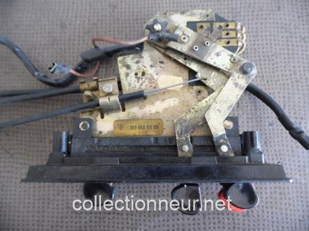 PLATINE COMMANDE CHAUFFAGE 91161311105 PORSCHE 911 1977-1989
